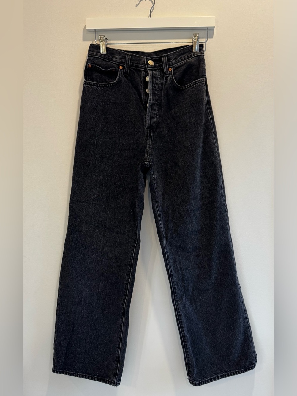 Aritzia Denim Forum the farrah high rise Wide leg jeans
